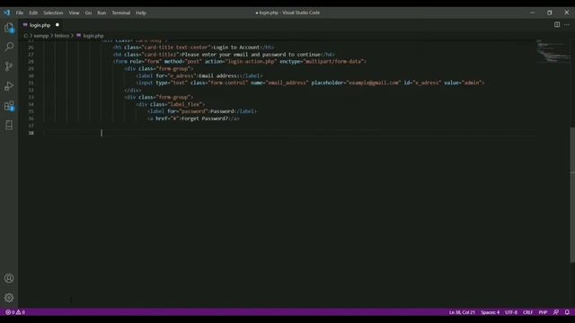 How to make your Iconic Login Page in PHP || Being Actual смотреть онлайн