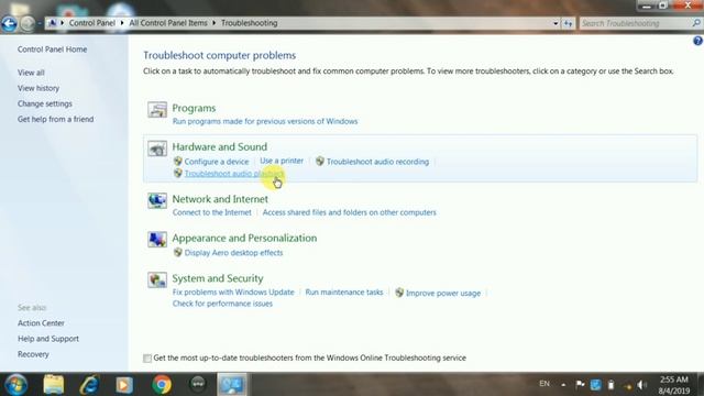 How To Fix Audio Playback Problem In Computer | Pc смотреть онлайн