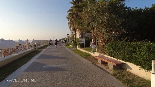 KUMKOY SIDE TURKEY 2023 ?? Beautiful Evening Promenade Walking Tour [4K UHD]