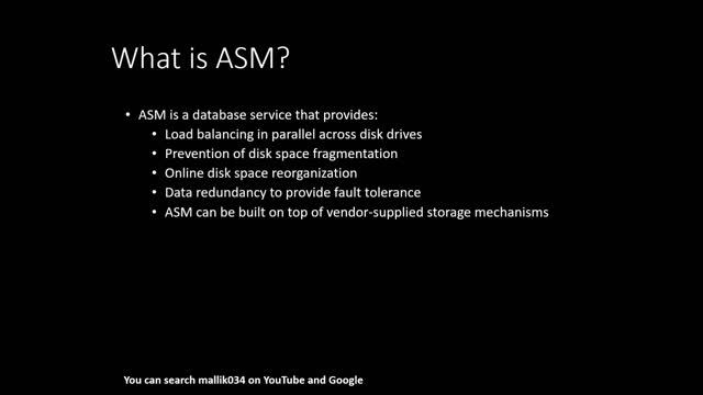 What is ASM & Oracle ASM Basic Understanding || Oracle ASM Advantages - Mirroring & Stripping смотреть онлайн