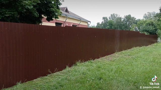 Забор из профнастила I Металлопрофиль I Забор своими руками смотреть онлайн