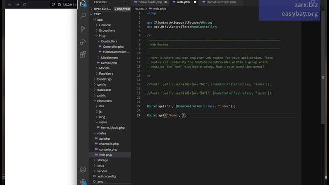 laravel 8 routing explained with examples | New changes in Laravel 8 Updated 2021 смотреть онлайн