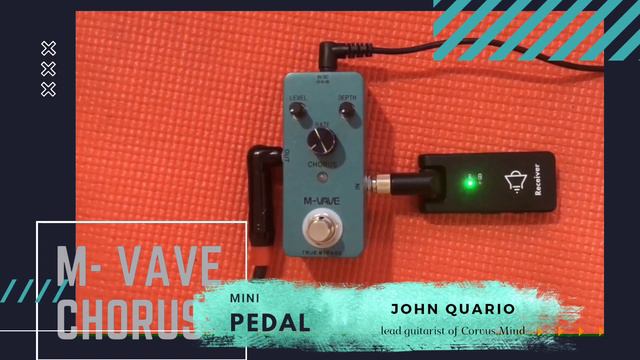 M-Vave Chorus mini pedal review смотреть онлайн