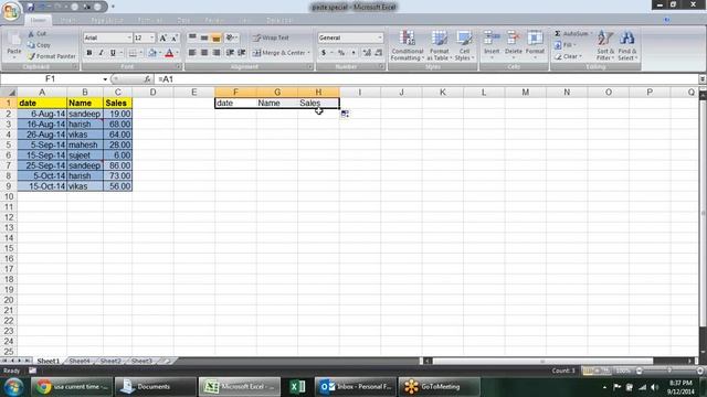 Microsoft Excel Training
