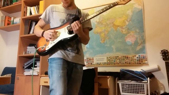 Pink Floyd - Time - Guitar solo cover смотреть онлайн