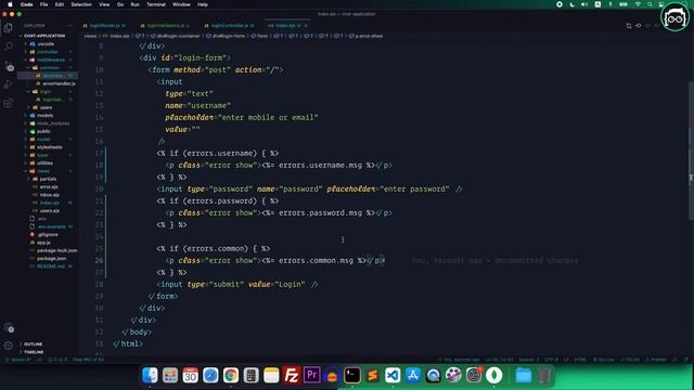 #33 - Project - Part 4 - JWT - Cookie Authentication - Full-stack Node Chat Application in Bangla смотреть онлайн