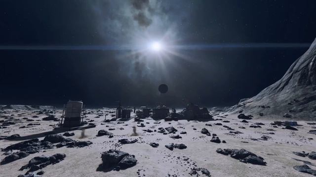 Pale Blue Dot Timelapse - Starfield Ambience (HD)