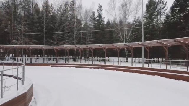 Улётный каток. Новогодний каток в Новосибирске. 2022 - 2023 смотреть онлайн