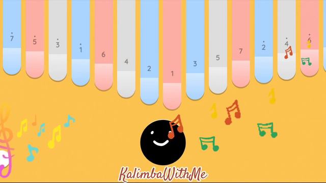 Yellow - Coldplay (Easy Kalimba  Tabs / Tutorial) - Keylimba App