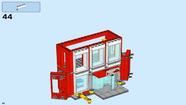 LEGO City 2016 FIRE STATION 60110 - Лего Сити ПОЖАРНАЯ ЧАСТЬ #4 смотреть онлайн