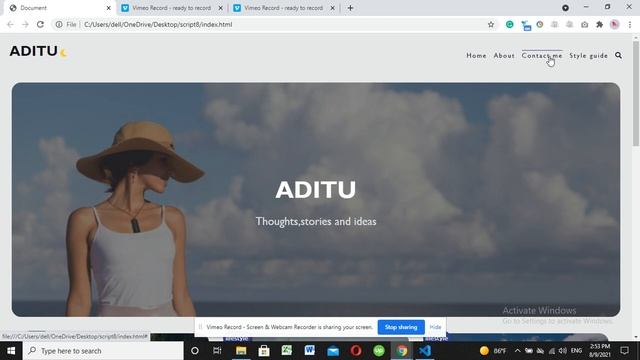 Landing page with dark and light mode Created by HTML CSS and JAVA SCRIPT смотреть онлайн