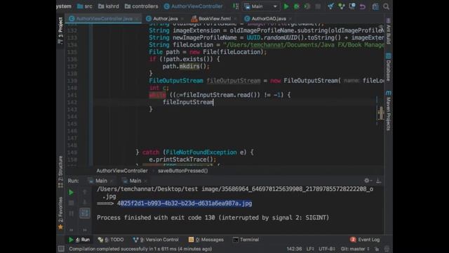 JavaFX BMS Part 8: Insert to DB 2 смотреть онлайн