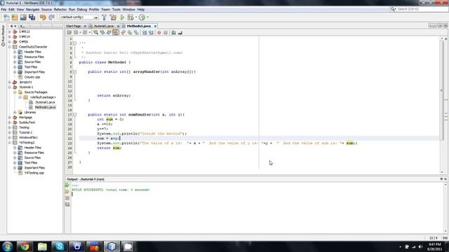 BeginnersJava.com -- Java- Lesson 19 -- Passing by value / reference, methods смотреть онлайн