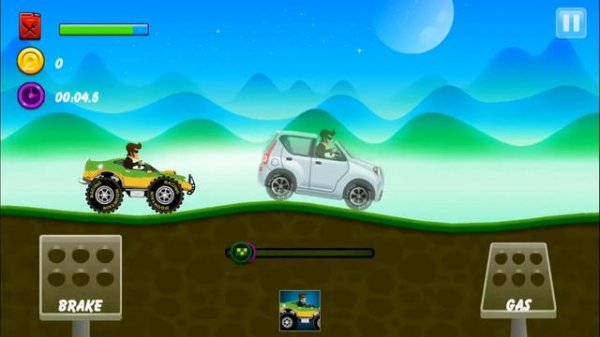 Hill Racing : Mountain Climb Android Gameplay