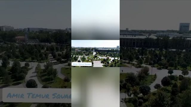 Amir Temur Square (Boulevard) Tashkent. Uzbekistan смотреть онлайн