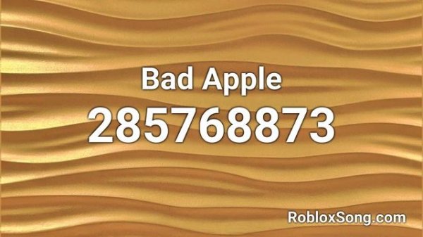 Bad Apple Roblox ID - Roblox Music Code