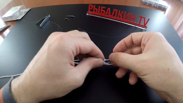 Петля | Соединение "петля в петлю" | Как привязать поводок к основной леске | Удавка | Full HD смотреть онлайн