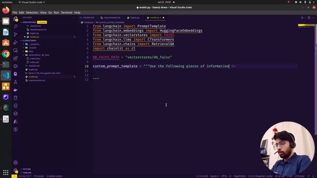 Build and Run a Medical Chatbot using Llama 2 on CPU Machine: All Open Source смотреть онлайн