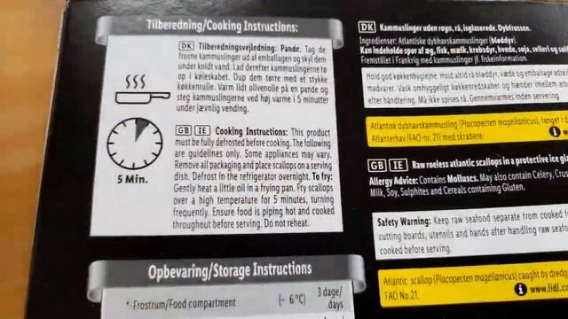 Как в ресторане!??Готовим вкусно и правильно морские гребешки??Cooking large Scallops смотреть онлайн