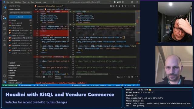 Refactoring Houdini, KitQL, Vendure Commerce смотреть онлайн