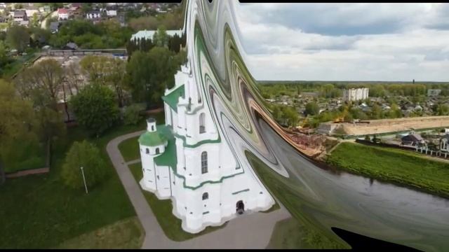 Полоцк с высоты птичьего полёта! Реконструкция моста в Полоцке! Наш старый город Полоцк! смотреть онлайн