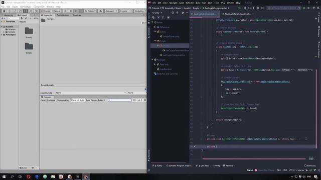 [UNITY] Как сделать шифрование сохранения? смотреть онлайн