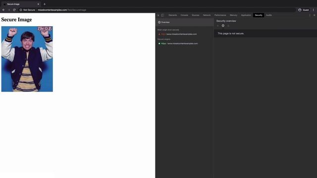 Understand Security Issues on a Web Page using Chrome Dev Tools смотреть онлайн