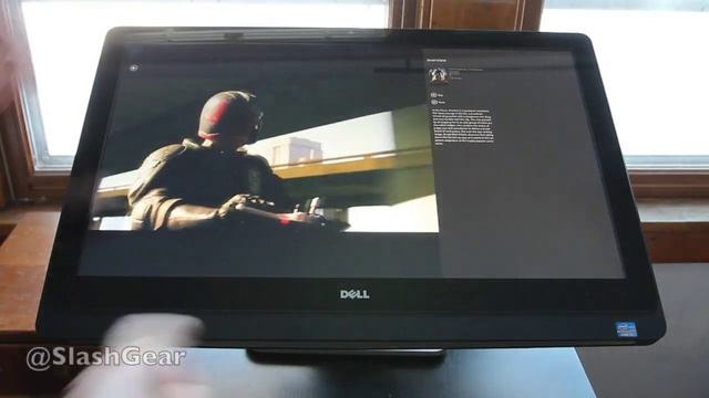 Dell XPS One 27 hands-on with touchscreen and Windows 8 for Review смотреть онлайн