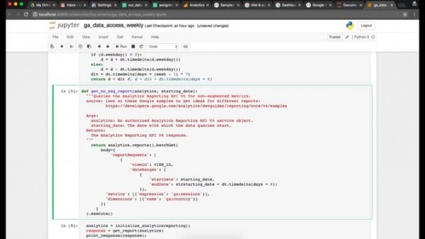 Business Intelligence Development using Python 3 - 10 - Add extract unsegmented data function
