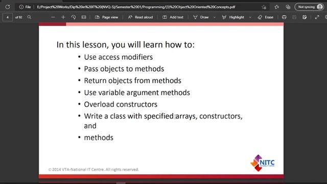 java object oriented programming смотреть онлайн