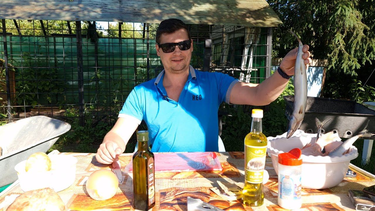 С трудом УПРОСИЛА мужа приготовить РЫБУ! КАРТОШКА с САЛОМ на ГРИЛЕ Наш СЕКРЕТ маринада смотреть онлайн