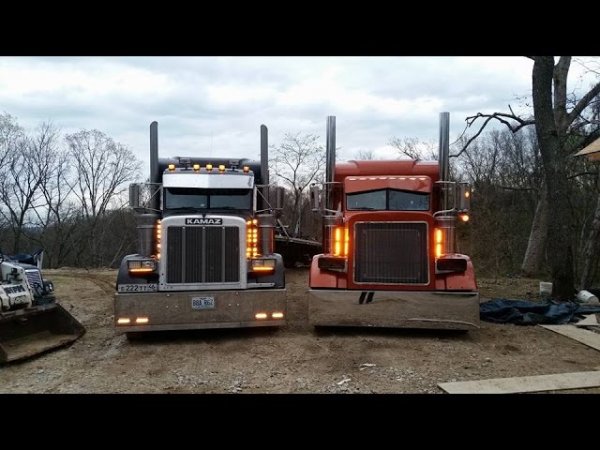 Дальнобой по США. Восстановление тягача Peterbilt 379