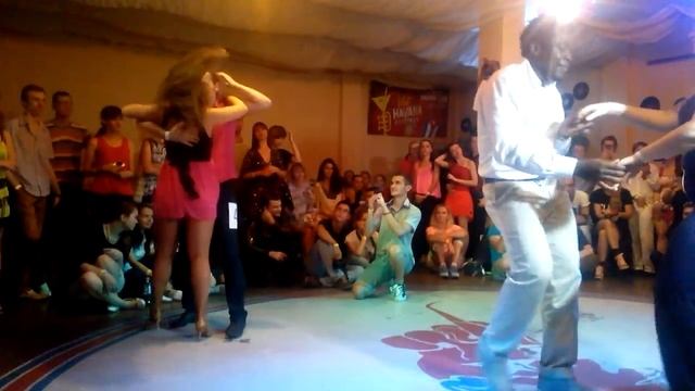 Copa Blanca 2015 -BACHATA Beginners финал_Игорь & Катя смотреть онлайн