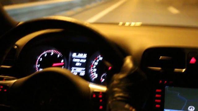 Разгон 50-270 км/ч на Golf GTI 6 APR Stage 3