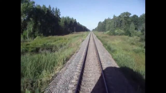 В поезде Лынтупы - Крулевщизна. Перегон Поставы - Воропаево смотреть онлайн