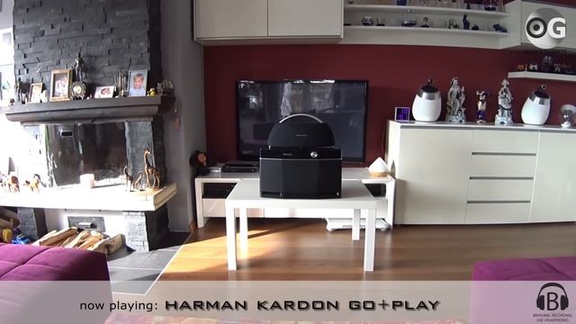 Harman Kardon go+play vs Aiwa Exos-9 - soundcheck смотреть онлайн
