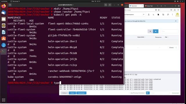 Installing Rancher, Elasticsearch and Kibana on Ubuntu Desktop смотреть онлайн