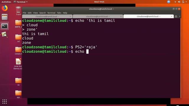 Customizing Bash Shell Prompt | Linux in Tamil Command 1 смотреть онлайн
