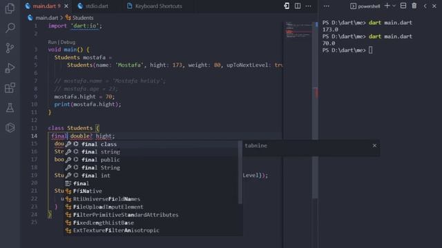 named constructor & final vs const смотреть онлайн