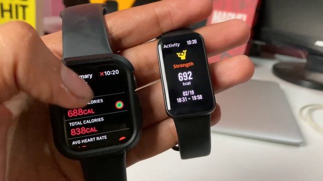 Redmi Smart Band Pro Review(Retail unit) || Apple Watch vs Redmi smart band pro (Accuracy test) смотреть онлайн