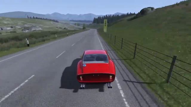 Assetto Corsa (PS4) - Ferrari 250 GTO @ Highlands (Chase cam) смотреть онлайн