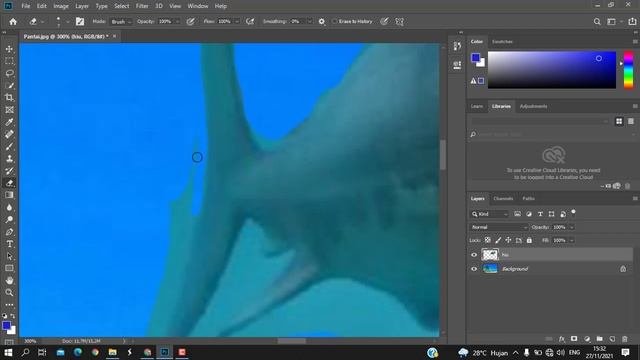 Tutorial Menggabungkan Foto dengan Eraser Tool || Adobe Photoshop смотреть онлайн