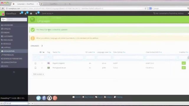 PrestaShop 1.6.x Localization Tutorial смотреть онлайн