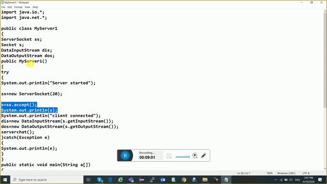 Socket Programming in Java Session 5 | Client Server Architecture | Java Networking | Socket Java смотреть онлайн