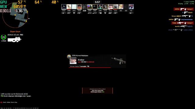 Ryzen 5 5600  RTX3070Tİ CS2