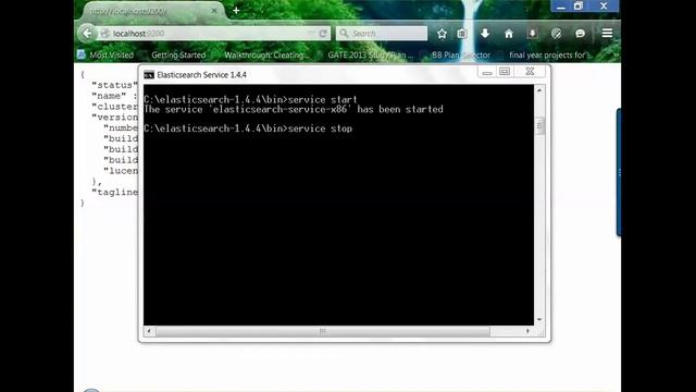ElasticSearch Installation in windows, solving Java_home error, adding marvel plugin смотреть онлайн