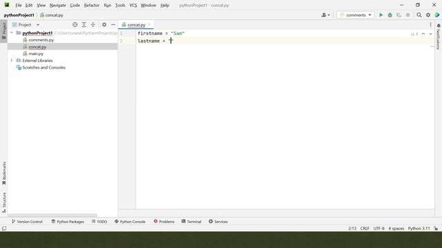 String Concatenation смотреть онлайн