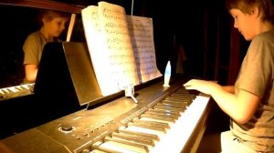 Дождик Майкапар. Игра на фортепиано. Первый класс в музыкальной школе. ЯМКа