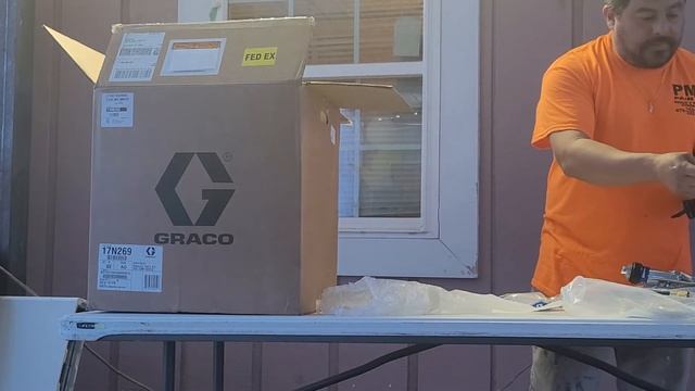 graco 9.5 unboxing pmg painting смотреть онлайн