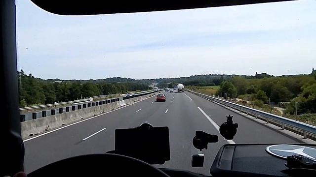 EU #64. Дальнобой: Франция - Польша. Едем на базу... смотреть онлайн